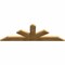 Ekena Millwork Saratoga Rough Sawn Timber Gable Bracket, Western Red Cedar, 72"W x 24"H x 2"D x 6"F, 8/12 Pitch GBW072X24X0206SAR00RWR - alternate 5